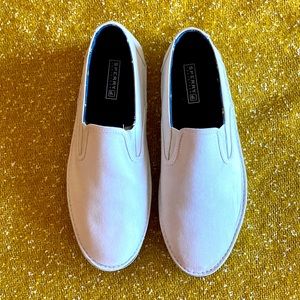 Sperry Cruz S/O SW White Shoes - Sz 9.5 M